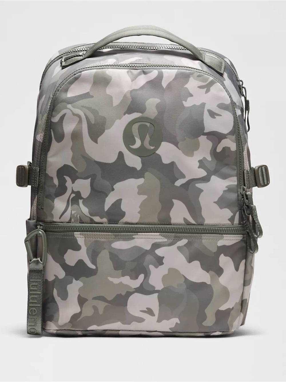 lululemon Gray /sage Camo backpack